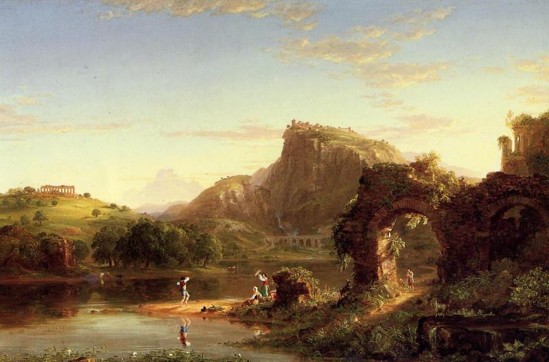 Thomas Cole Italian Sunset